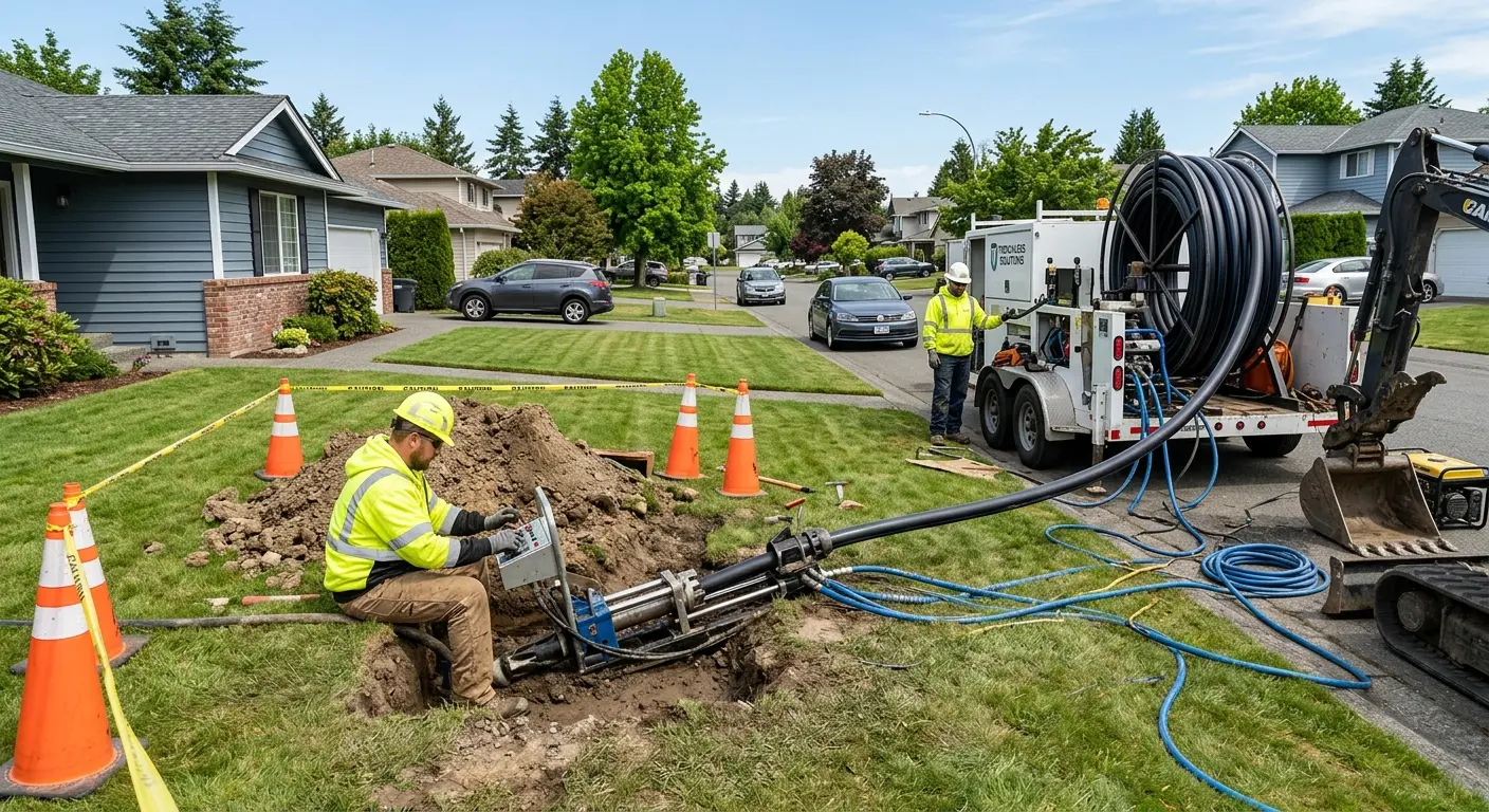Sewer Line Repair in Vandenberg Village, CA